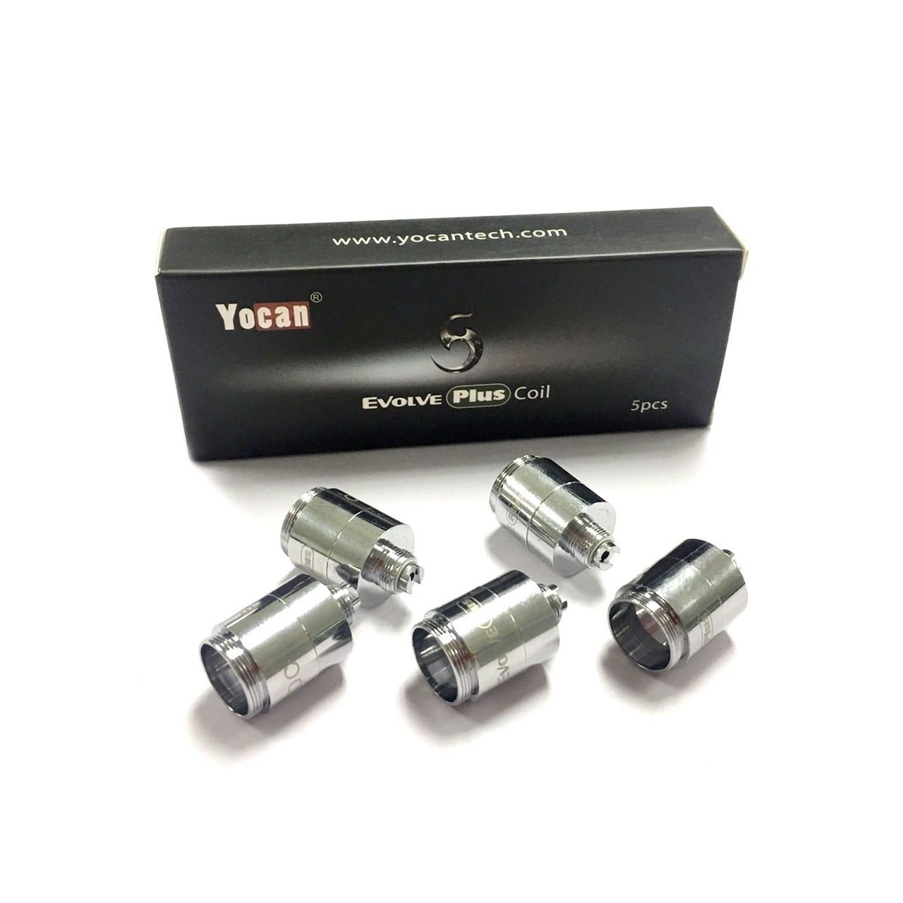 YOCAN: EVOLVE PLUS DUAL QUARTZ COIL 5/PK