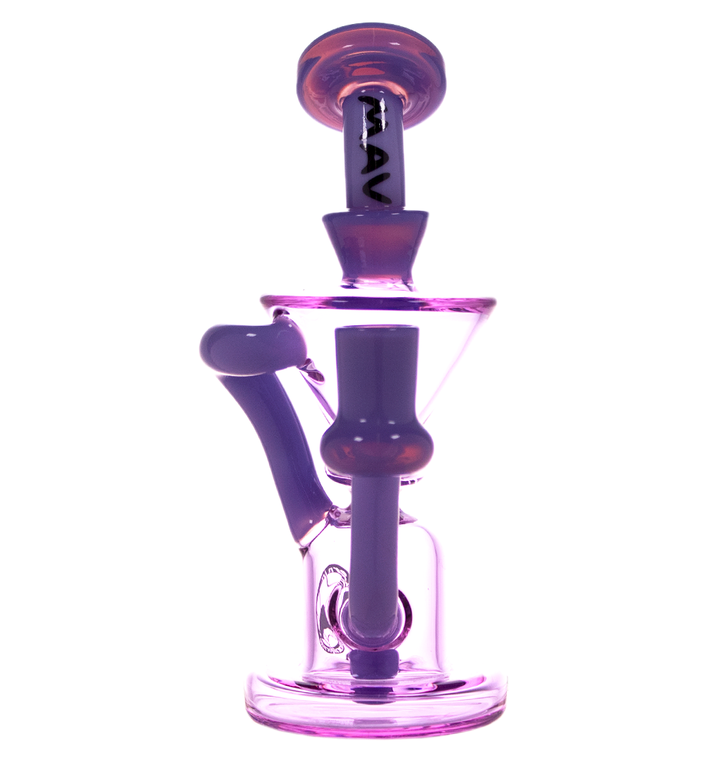 Alternative view of MAV GLASS: 7" THE HUMBOLDT MINI RECYCLER PURPLE