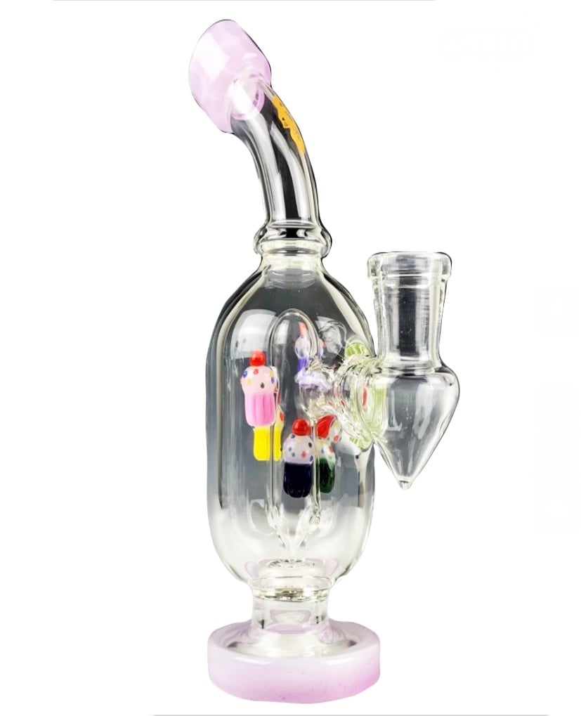 APOLLO: 6" 14mm DOUBLE TANK BANGER HANGER CUPCAKE
