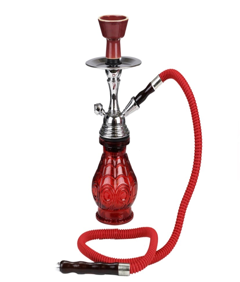 10" BADSHAH PEAR SHAPE SINGLE HOSE HOOKAH