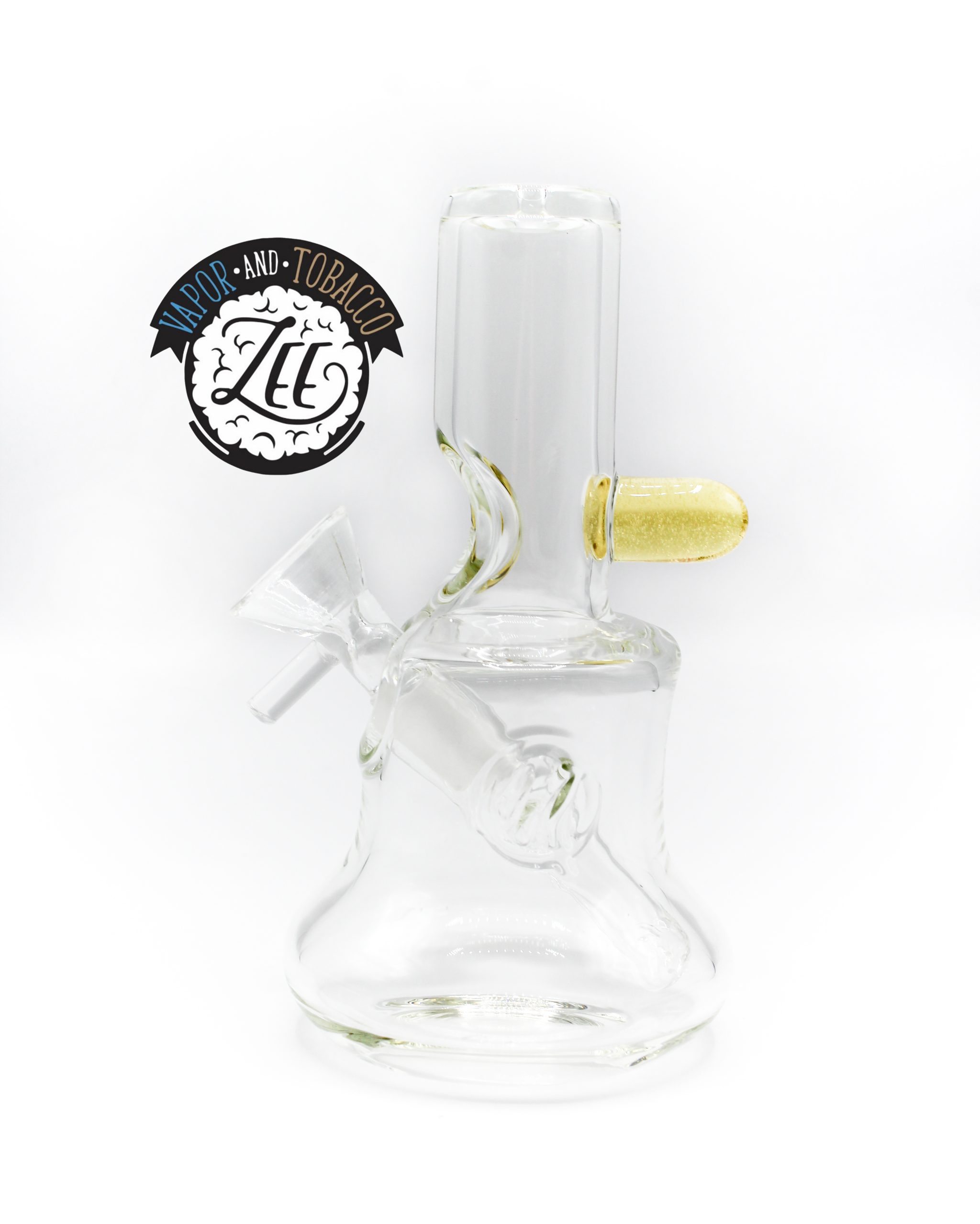 MONARK GLASS: YELLOW STEM MINI RIG