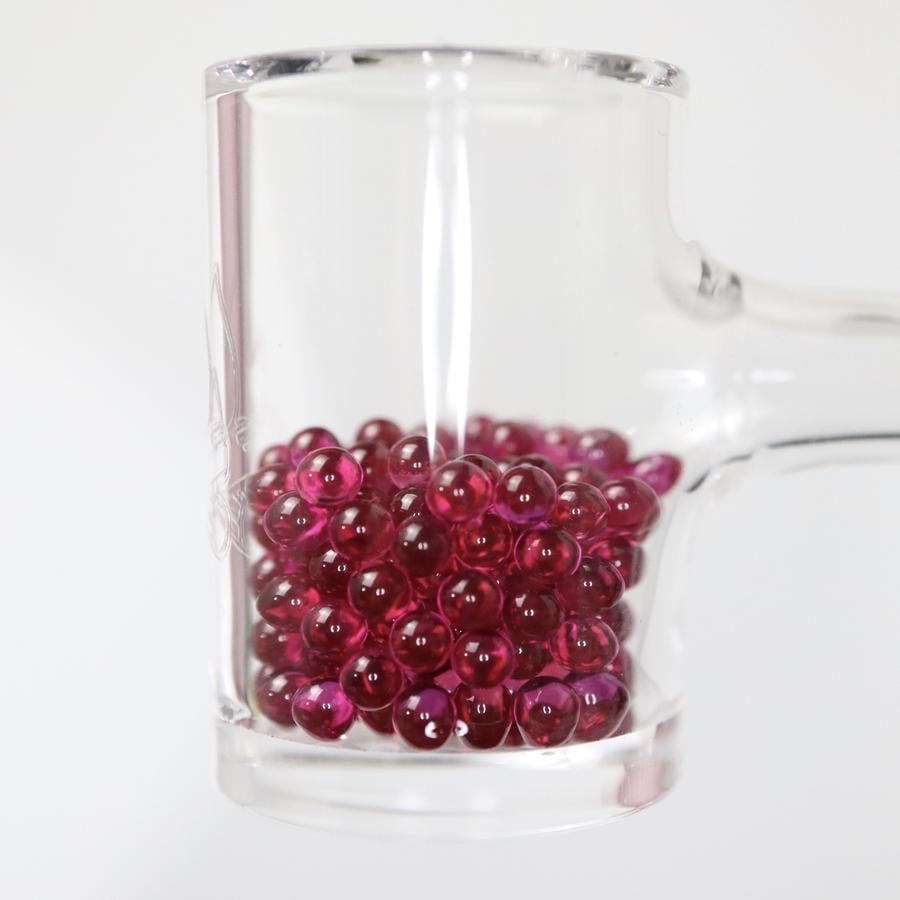 RUBY PEARL CO: 3MM RUBY SET 10PK