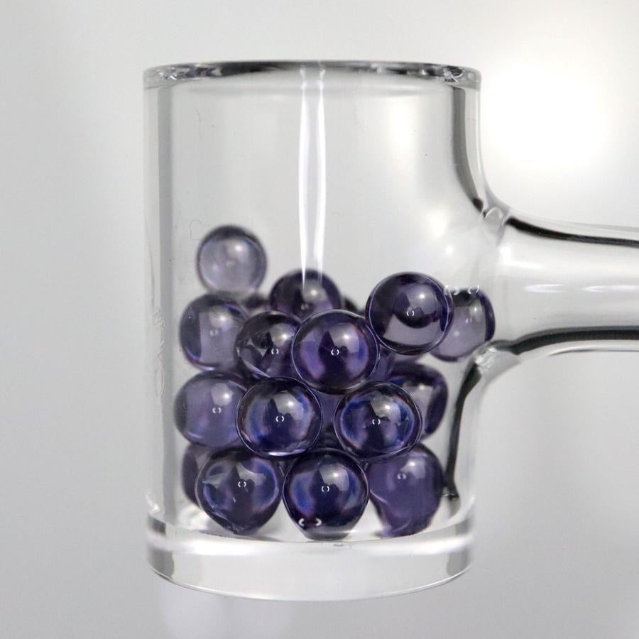 RUBY PEARL CO: 6MM PURPLE SAPPHIRE SET 2PK
