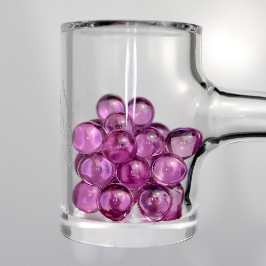 RUBY PEARL CO: 6MM PINK SAPPHIRE SET 2PK