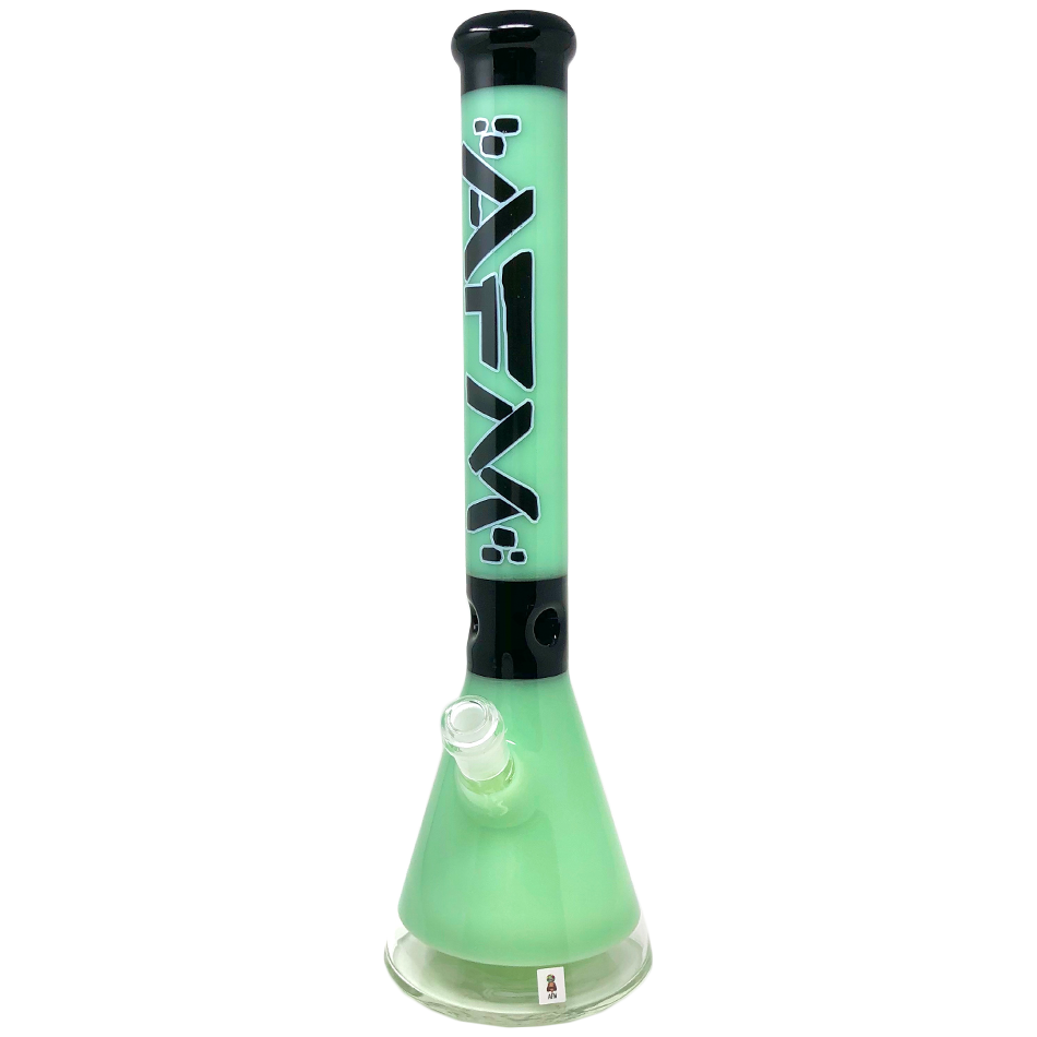 Alternative view of ALIEN FLOWER MONKEY: 18" 9MM T400 LOGO BEAKER