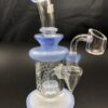 PRESCRIBED GLASS: 7" LIGHT BLUE SHOWER HEAD RIG - Image 4
