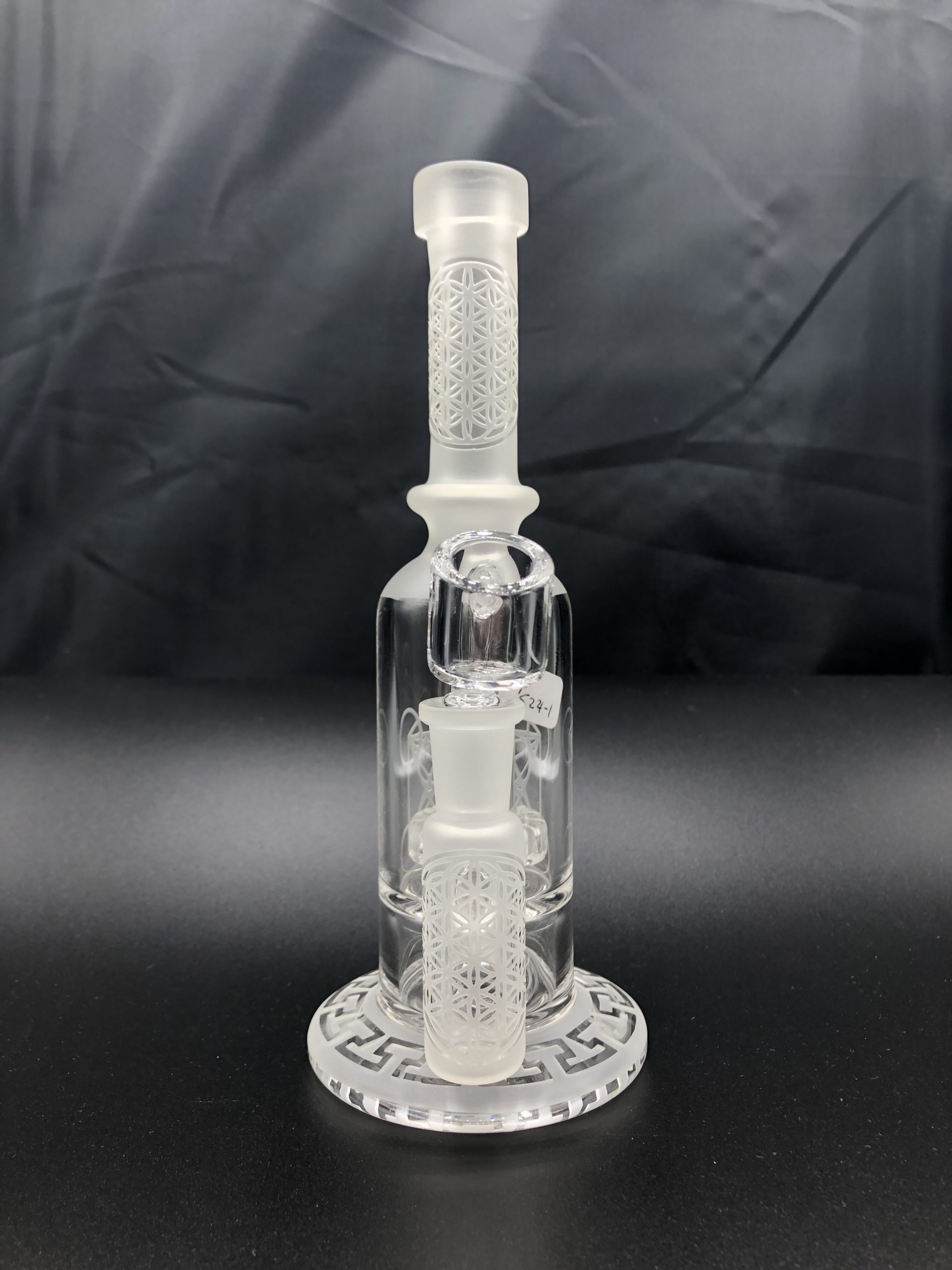 PRESCRIBED GLASS: 12" WHITE FROSTED GLASS RIG - Image 2