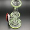 PRESCRIBED GLASS: 7" SLIME GREEN & RED GEM HANDLE RIG - Image 3