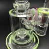 PRESCRIBED GLASS: 7" SLIME GREEN & RED GEM HANDLE RIG - Image 4