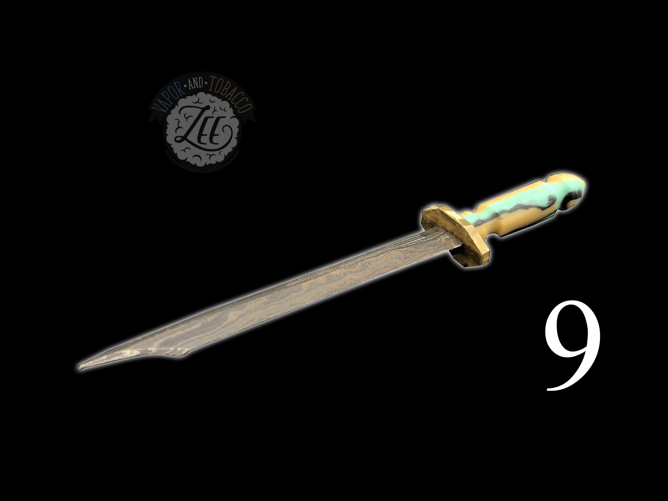 AZLAN MINIATURES: DAMASCUS STEEL SWORD DABBER ASSORTED STYLES - Image 9