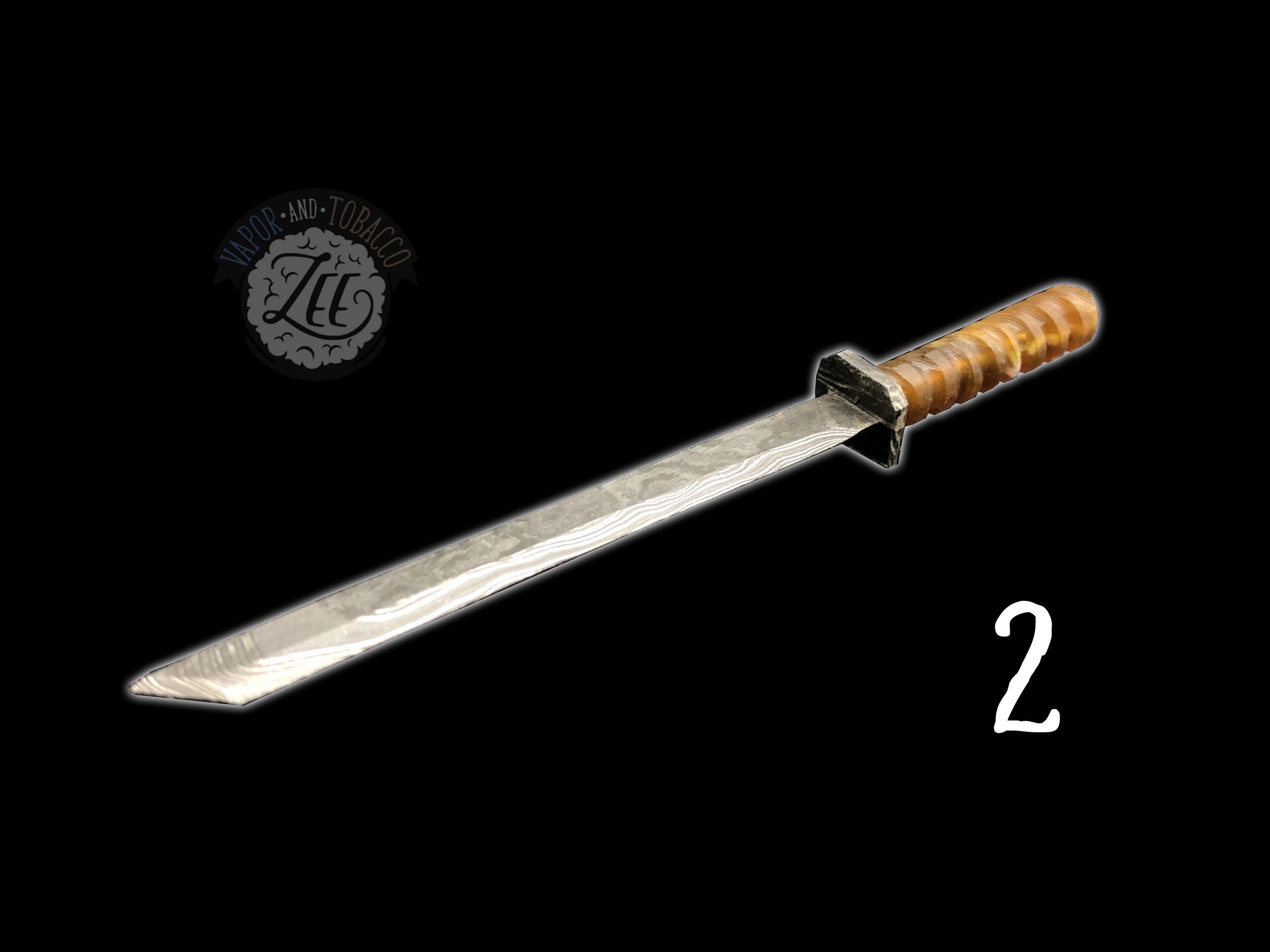AZLAN MINIATURES: DAMASCUS STEEL SWORD DABBER ASSORTED STYLES - Image 2