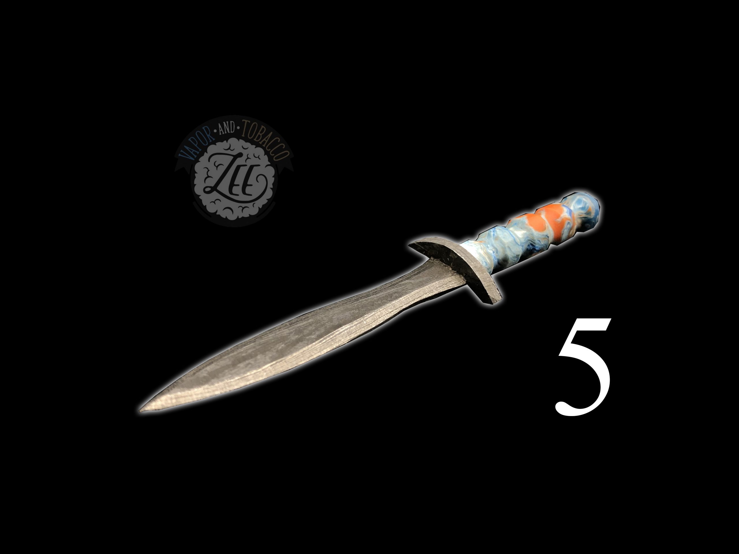 AZLAN MINIATURES: DAMASCUS STEEL SWORD DABBER ASSORTED STYLES - Image 5