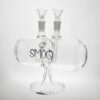 SMOQ GLASS: JINNI PIPE 7 INFINITY GRAVITY PIPE GLASS WATER PIPE HOOKAH BUBBLER “SMOQ52” - Image 2