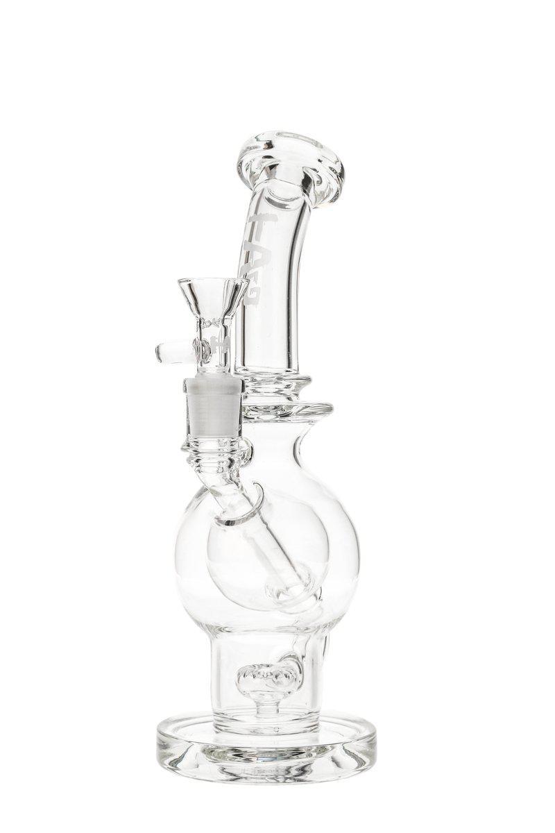 TAG: 9.25" 75MM BALL RIG W/ SUPER SLIT DONUT - 14MM FEMALE