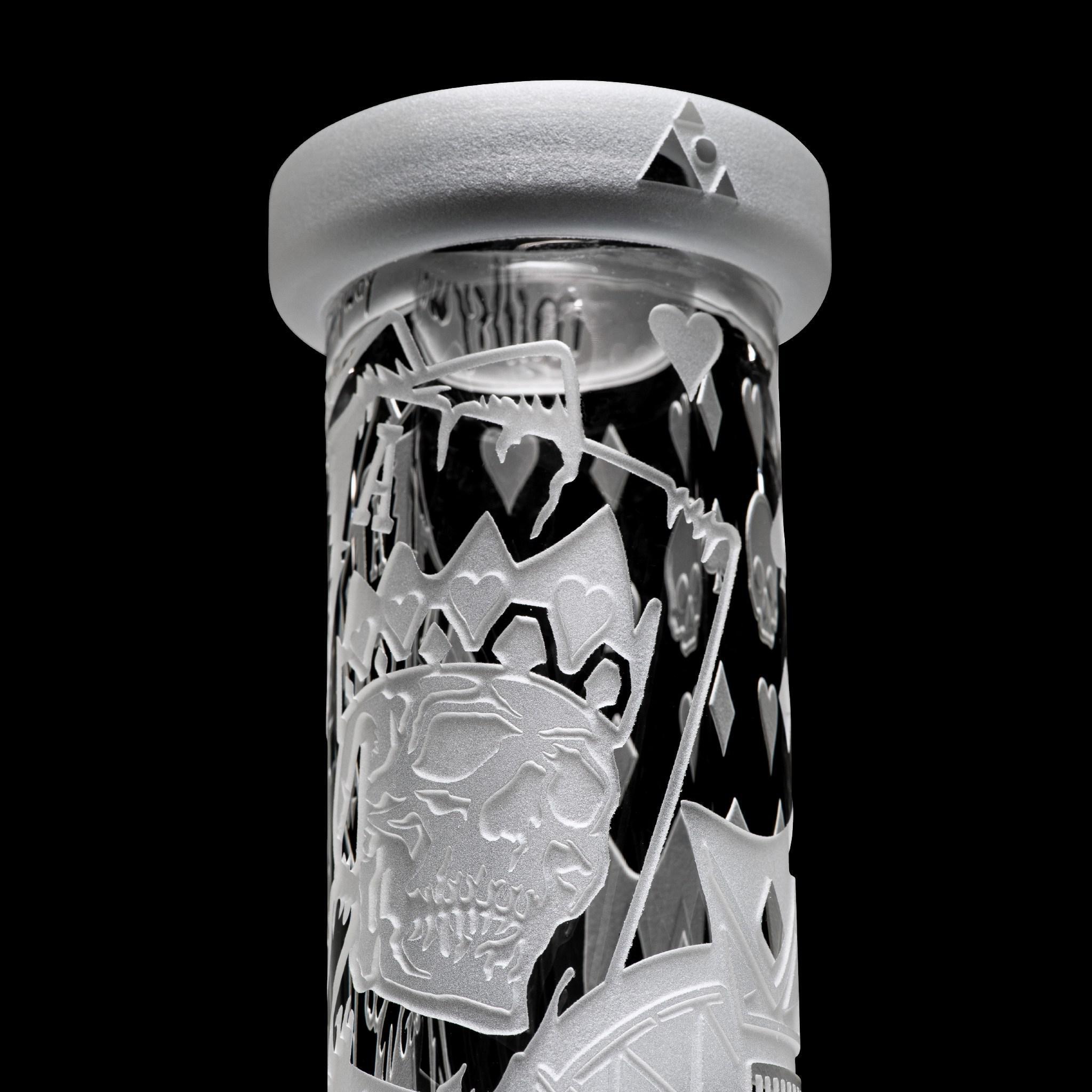 MILKY WAY GLASS: SKULL EMPEROR BEAKER (MK-1004) - Image 7
