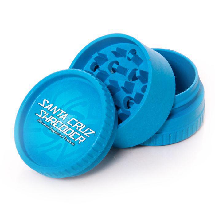 Alternative view of SANTA CRUZ: SHREDDER 3 PIECE HEMP BIODEGRADABLE GRINDER ASSORTED COLORS