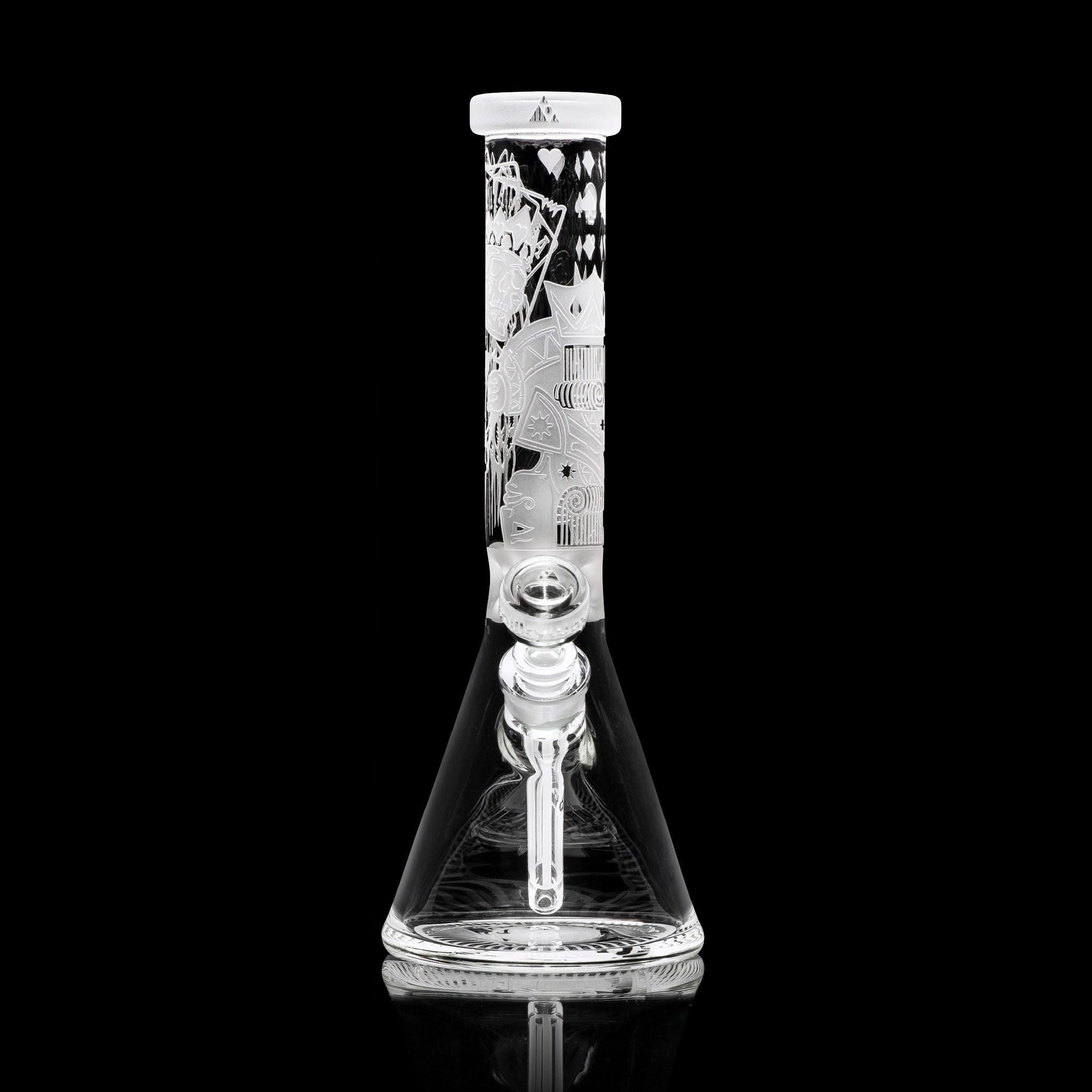 MILKY WAY GLASS: SKULL EMPEROR BEAKER (MK-1004)