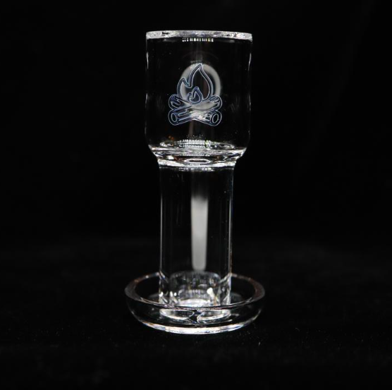 CAMPFIRE QUARTZ: XL BARREL SLURPER STYLE BANGER (FULLY FUSED WELD) - Image 2