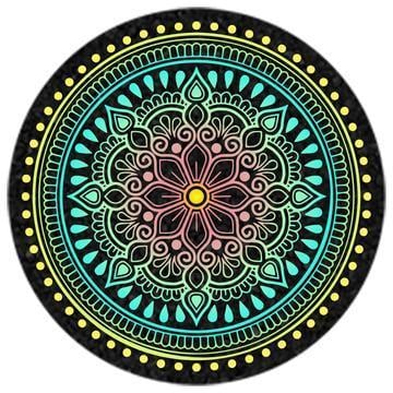 MOOD MATS: 12" CIRCLE