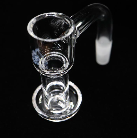 CAMPFIRE QUARTZ: XL BARREL SLURPER STYLE BANGER (FULLY FUSED WELD) - Image 6