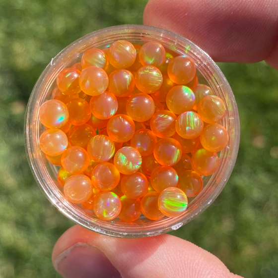 RUBY PEARL CO: 5MM ORANGE SINGLE 1PK