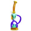 SMOQ GLASS: 8" DUAL UPTAKE RECYCLER - Image 2