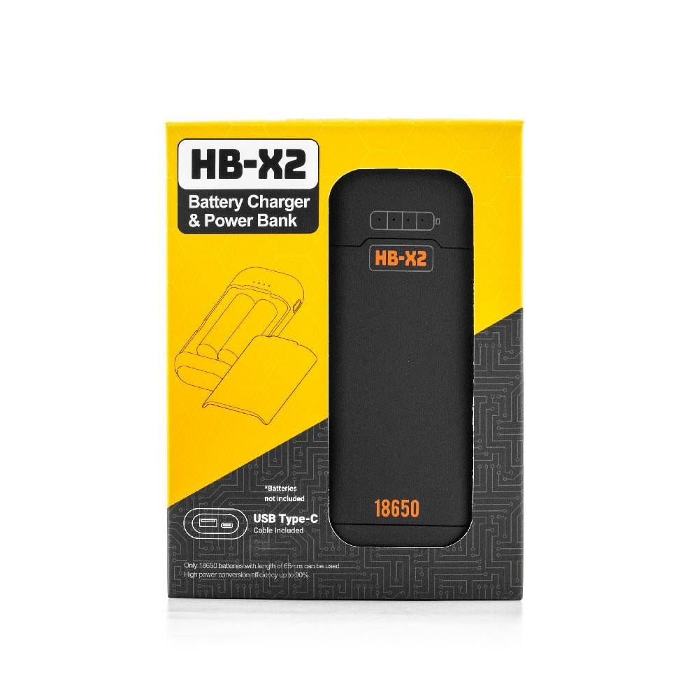HUNI BADGER: X2 BATTERY CHARGER / POWER BANK