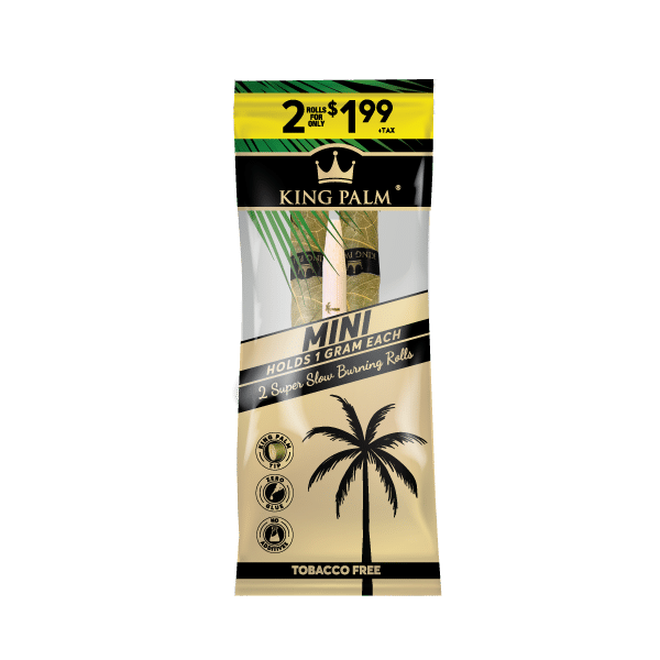 KING PALM: 2 MINI ROLLS