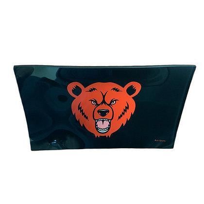 Alternative view of BEAR QUARTZ: TEMPERED GLASS TRAY