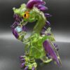 ALS BORO CREATIONS: GREEN MOSS X ROYAL JELLY DRAGON W/ ENCASED OPALS - Image 2