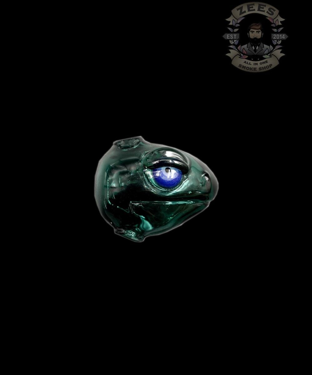 Alternative view of ELBO GLASS: 5" TEAL JAMMER RIG & PENDY COMBO