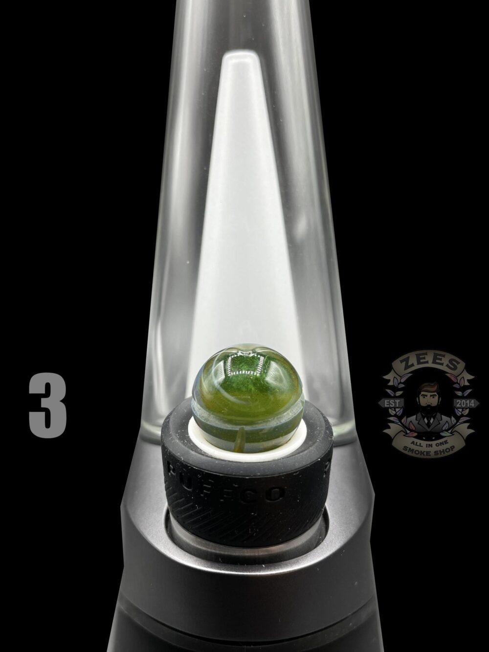 TERP SPHERE: FULL COLOR PUFFCO PEAK SPINNER MARBLE CARB CAP | Zee