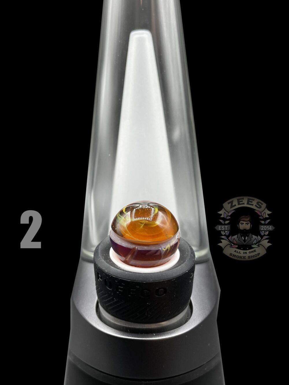 TERP SPHERE: FULL COLOR PUFFCO PEAK SPINNER MARBLE CARB CAP | Zee