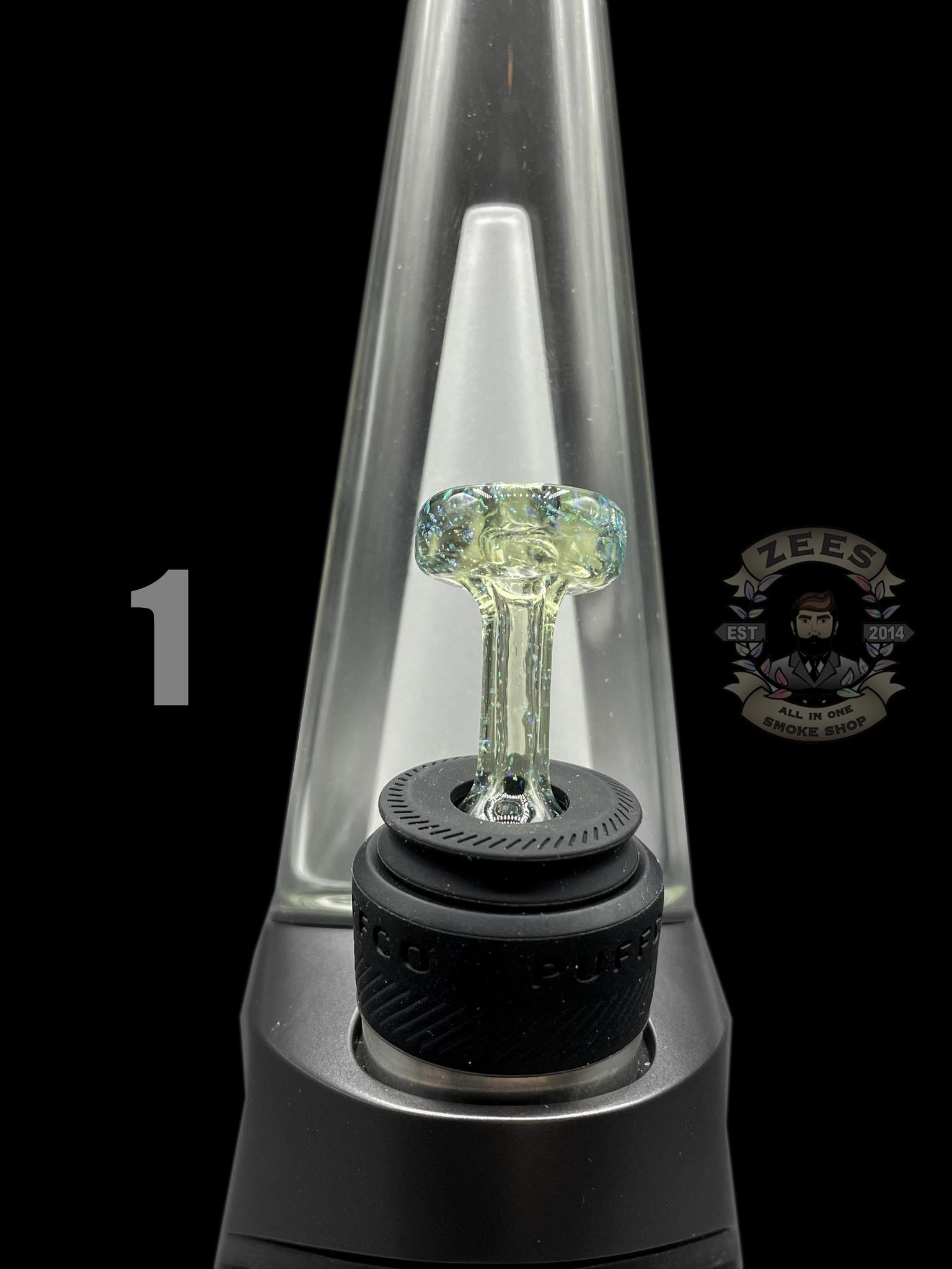 COOPERS GLASS: CRUSHED OPAL PUFFCO PEAK PRO BALL CAP