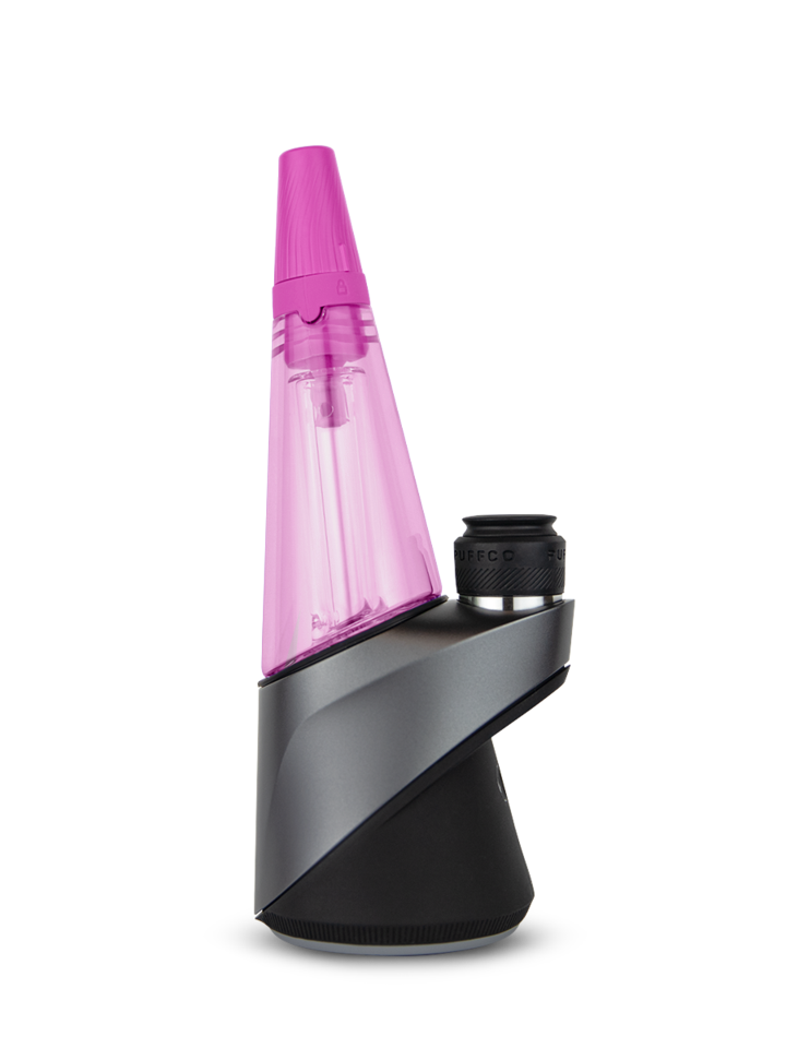 Alternative view of PUFFCO: RIBBON PINK TRAVEL GLASS PUFFCO PEAK ATTACHMENT