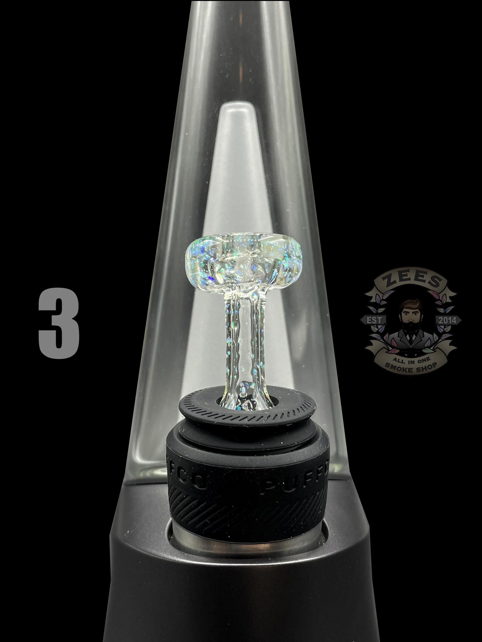 COOPERS GLASS: CRUSHED OPAL PUFFCO PEAK PRO BALL CAP - Image 3