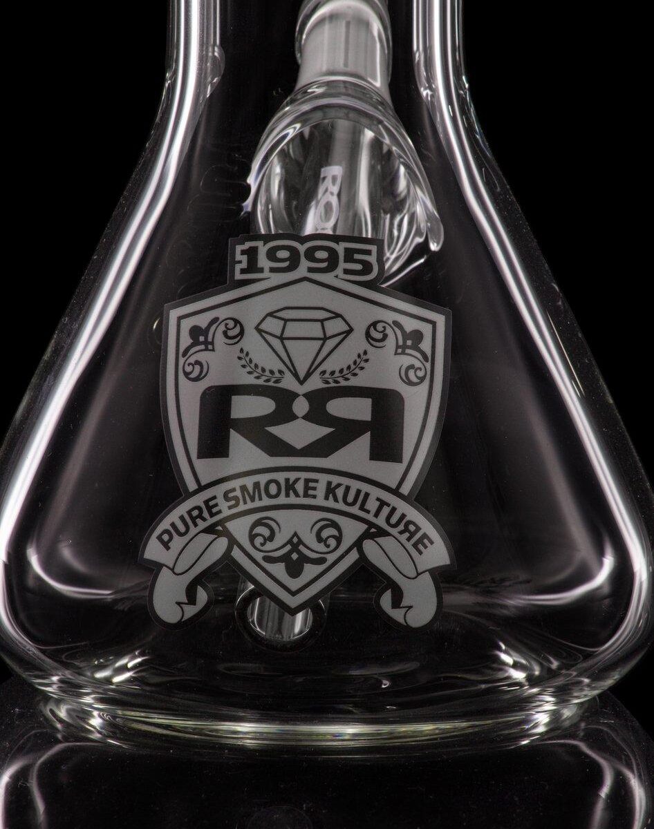Alternative view of ROOR GLASS: INTRO COLLECTOR SERIES BLUE BEAKER