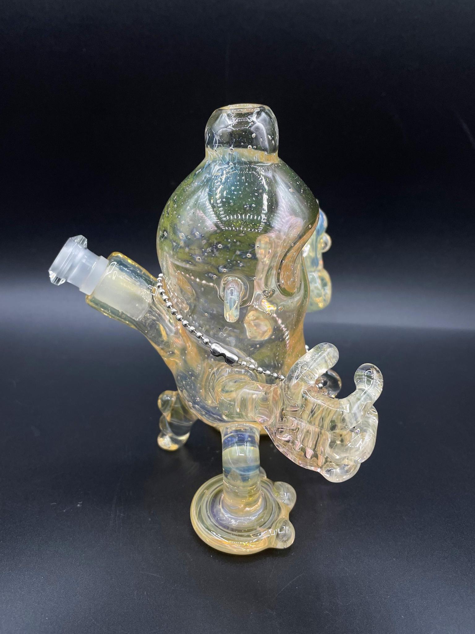 SANDBERG GLASS: FUMED MUNNY STATUE RIG - Image 3