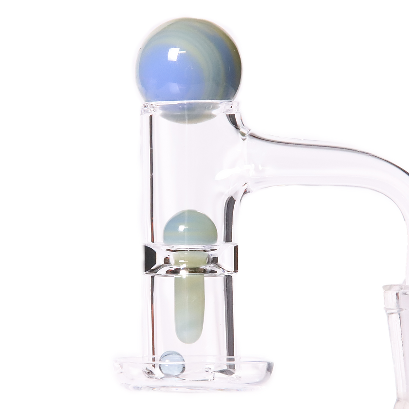 Alternative view of BEAR QUARTZ: HANGING PILLAR TERP SLURPER SET