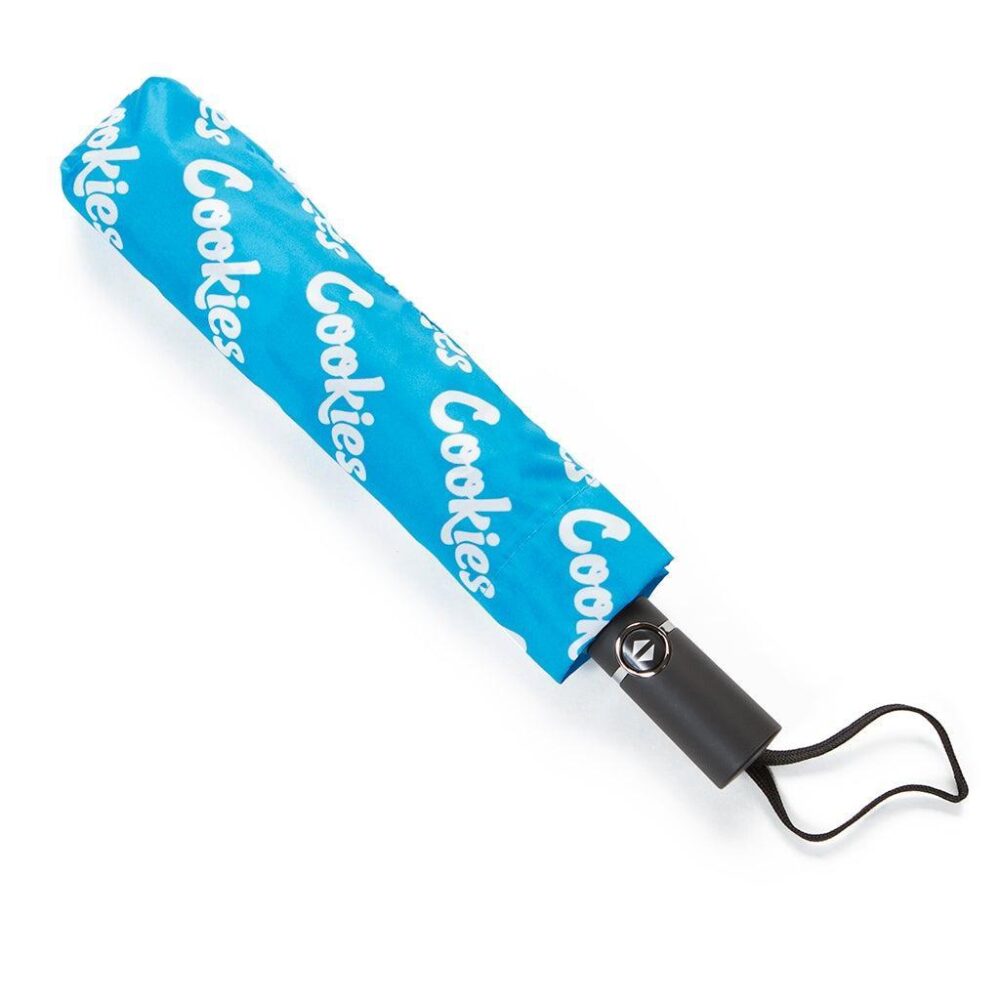 COOKIES: ORIGINAL MINT PRINTED LOGO POLYESTER REPEAT UMBRELLA - Image 4