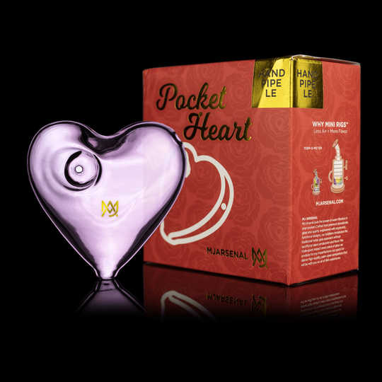 MJ ARSENAL: POCKET HEART HAND PIPE | Zee Vapor