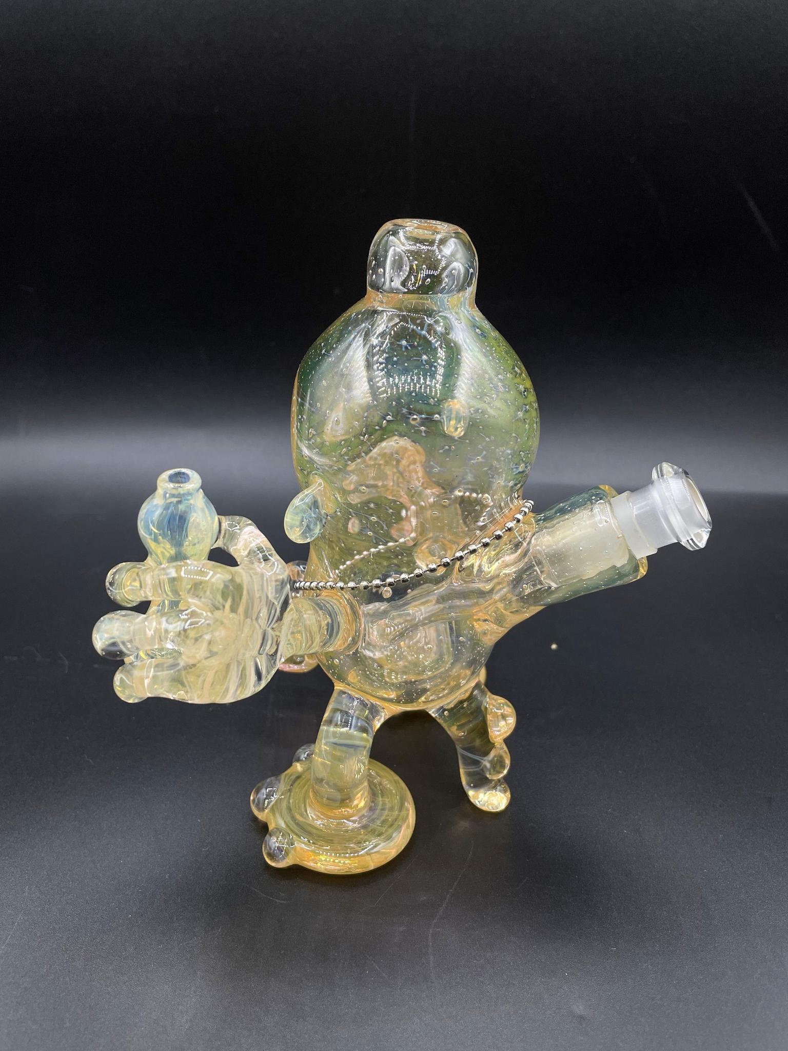 SANDBERG GLASS: FUMED MUNNY STATUE RIG - Image 5