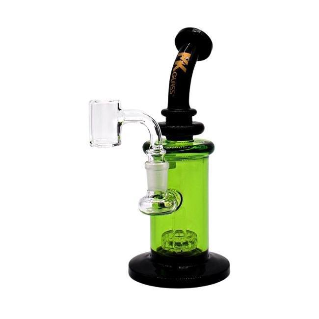 MK100 GLASS: 8" FULL COLOR SHOWER HEAD RIG