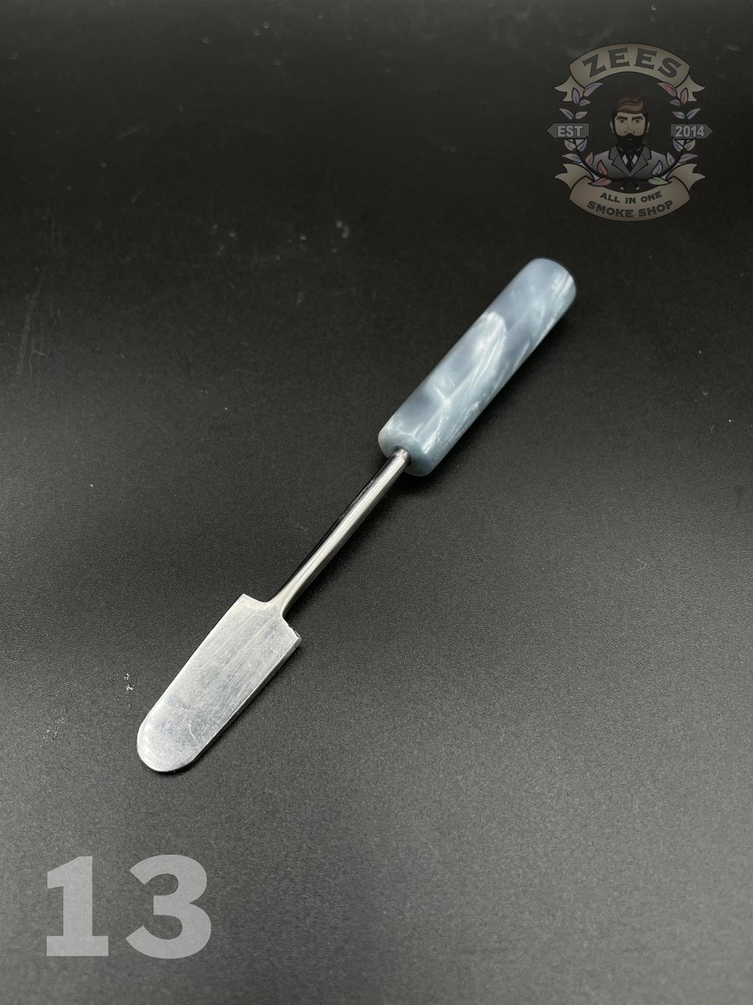 DAMASCUS HK KNIVES: STAINLESS STEEL SHOVEL DABBER - Image 13