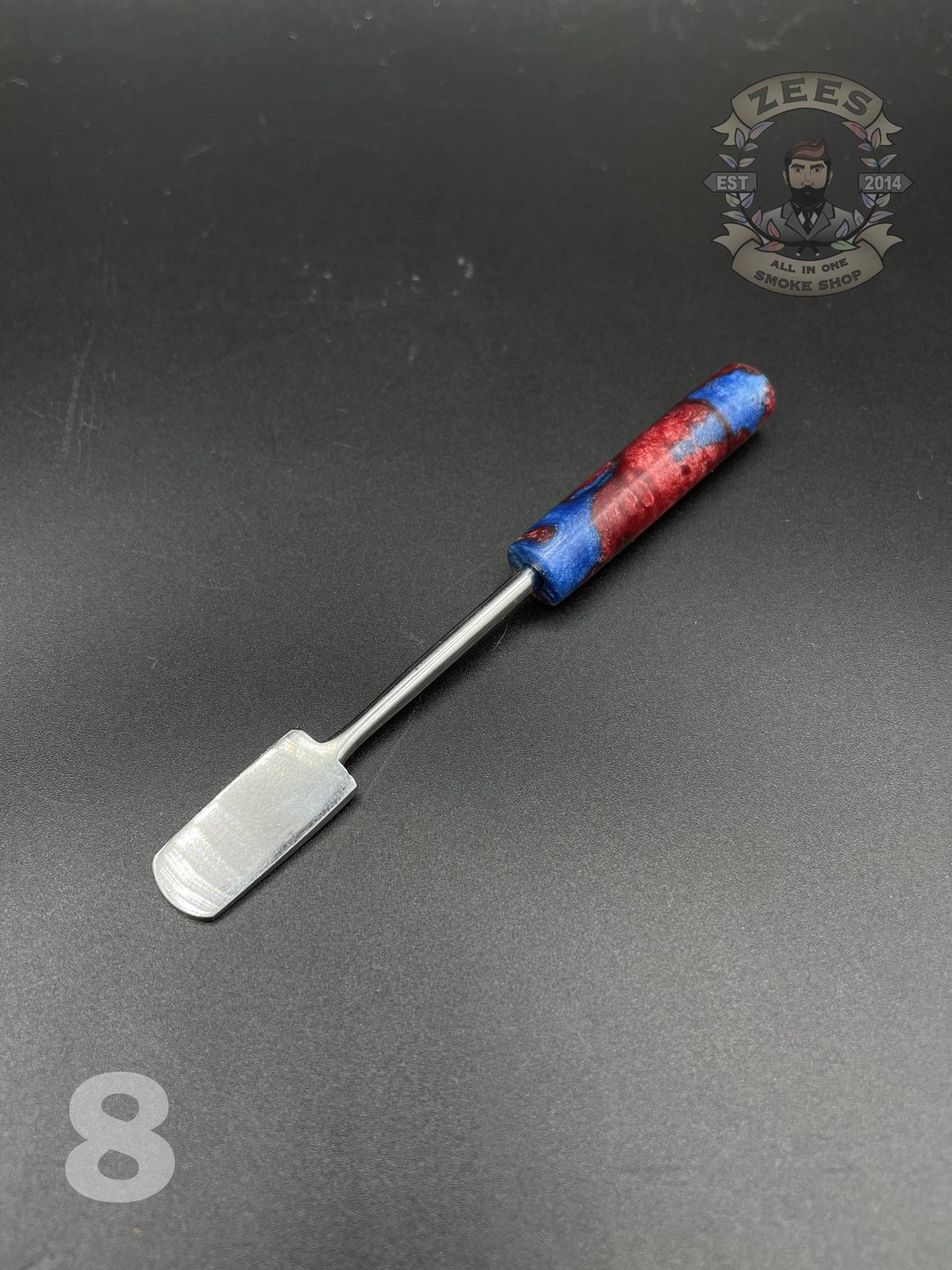 DAMASCUS HK KNIVES: STAINLESS STEEL SHOVEL DABBER - Image 8