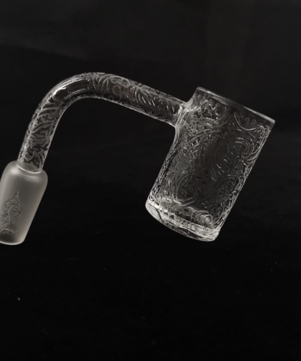 TEMPLE QUARTZ: ATTOSSA ETCHED BANGER