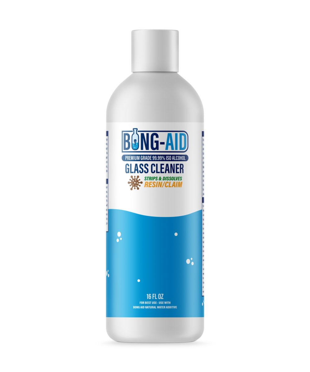 BONG AID: 99% ISO GLASS CLEANER 16 FL. OZ.