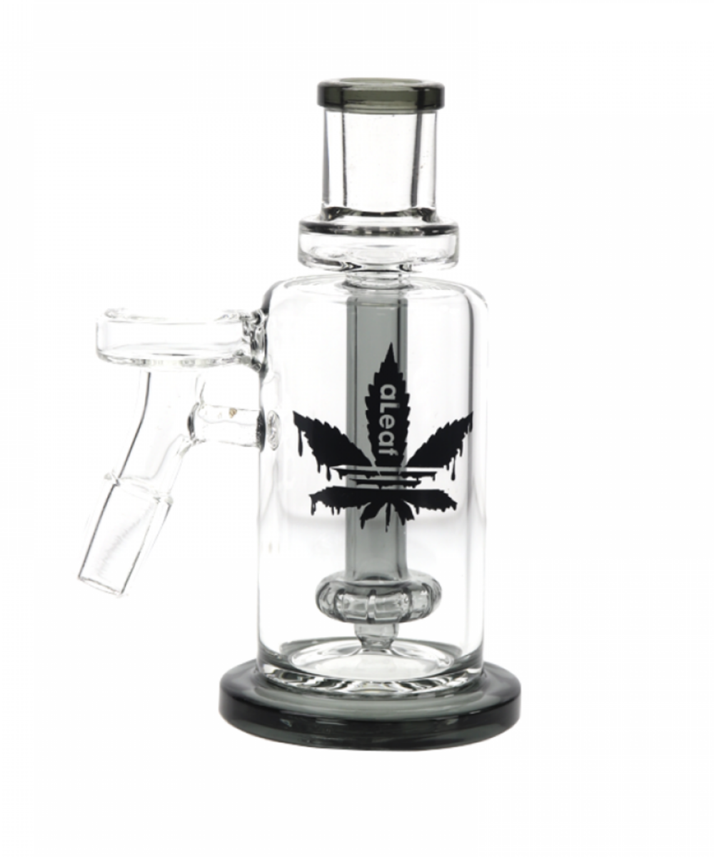ALEAF GLASS: SHOWER HEAD ASH CATCHER 14MM MALE 45 DEGREE