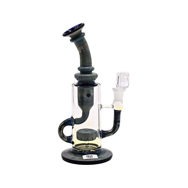 PHOENIX GLASS: 9" FUMED INCYCLER