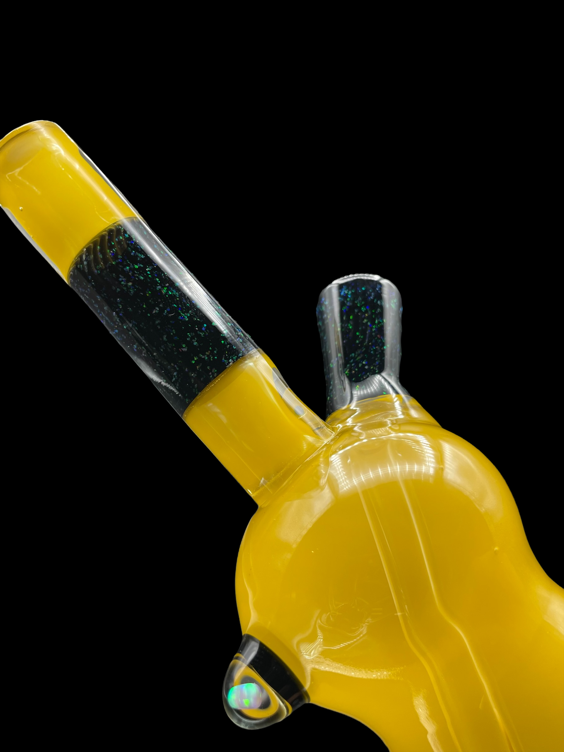 AJ SURF CITY TUBES: HONEY YELLOW CRUSHED OPAL PULL TUBE - Image 2